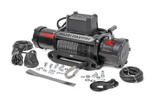 Winch - Rough Country - 12000-Lb Pro Series with Synthetic Rope